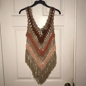 Fringe tank top